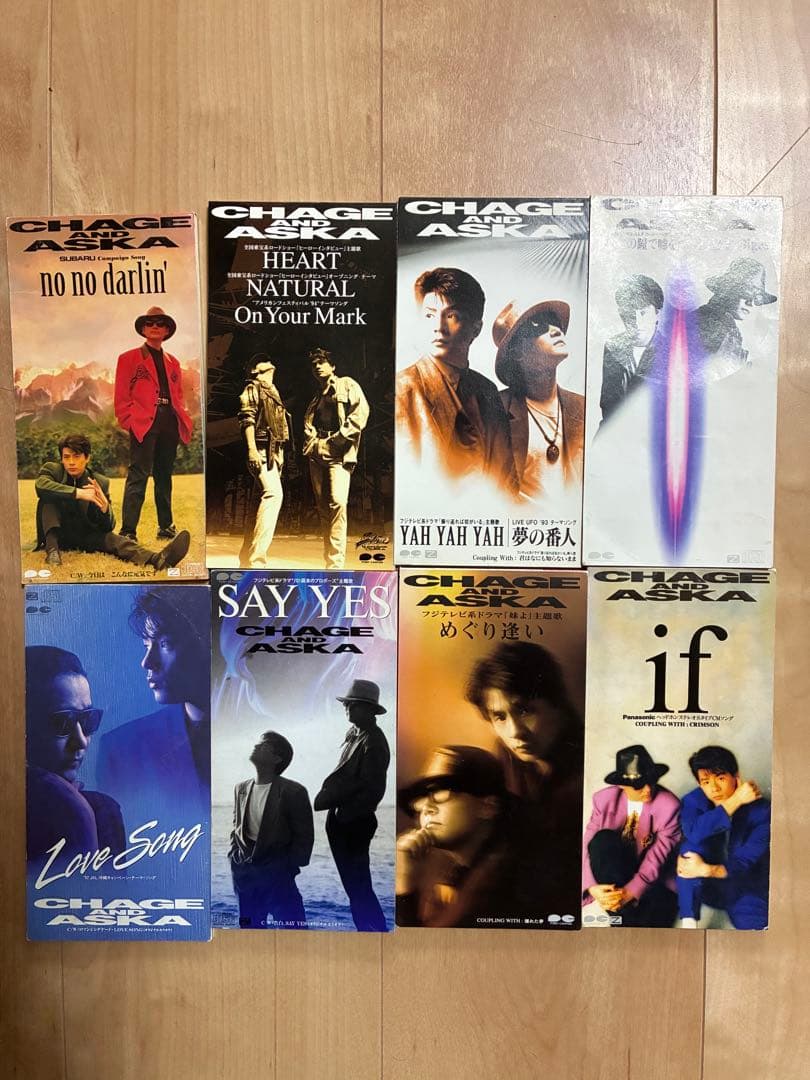 CHAGE and ASKA CDセット CHAGE AND ASKA 8cmシングルCDセット - メルカリ