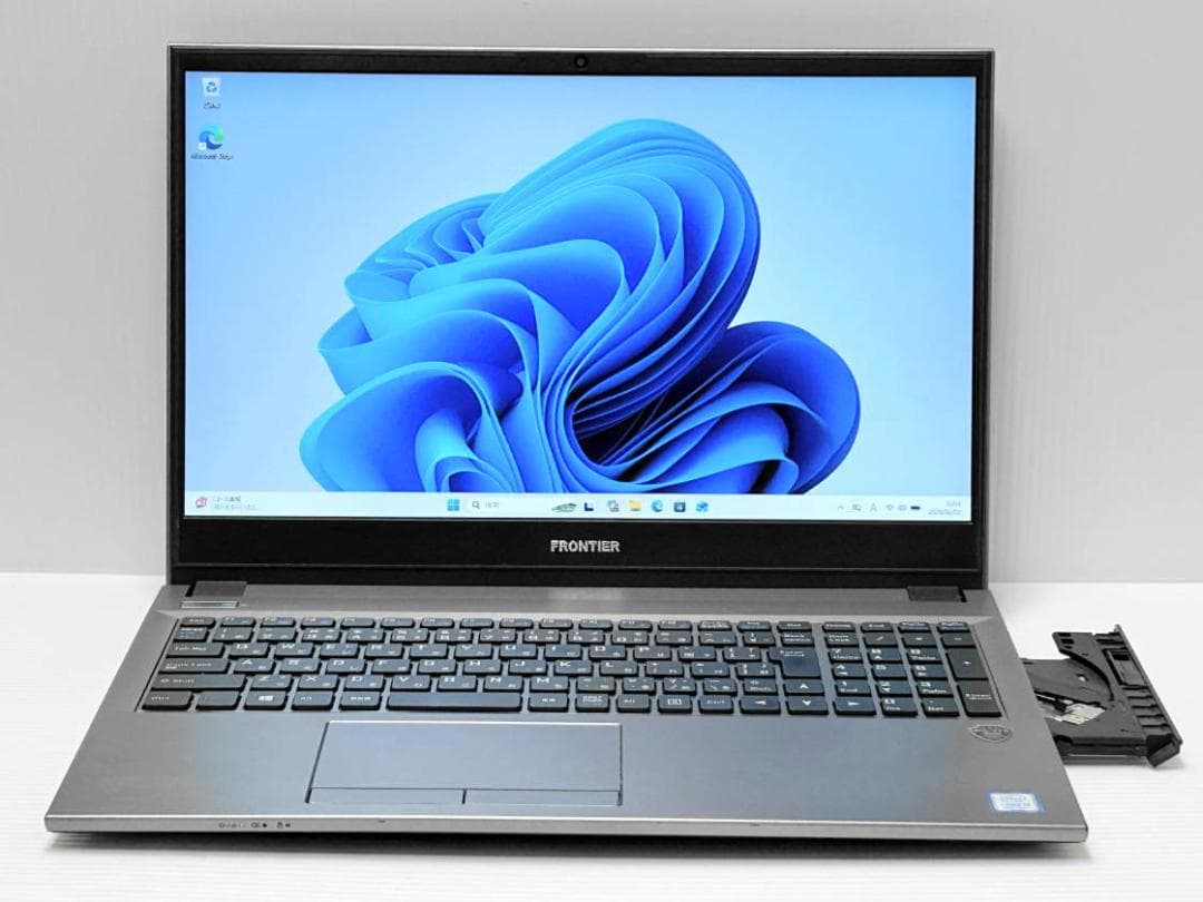 第8世代 FRONTIER NLC191 NVMe256G 15.6FHD