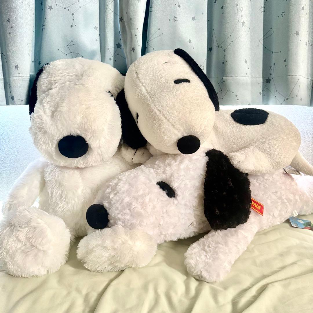 スヌーピー BIG ジャンボ ぬいぐるみ 寝そべり SNOOPY まとめ売り
