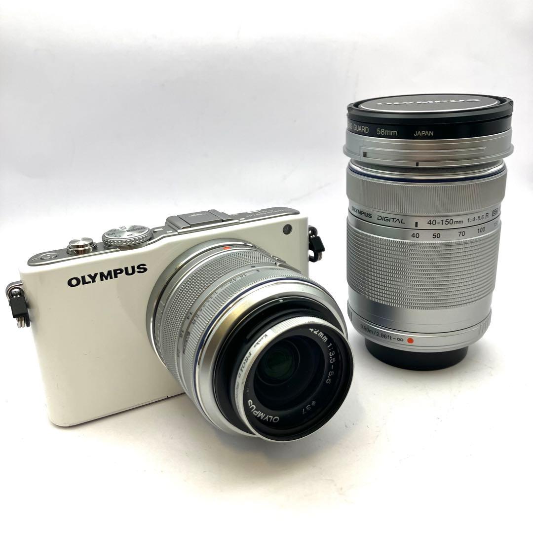 ショット回数1778回】オリンパス PEN E-PL3 ダブルズームキット