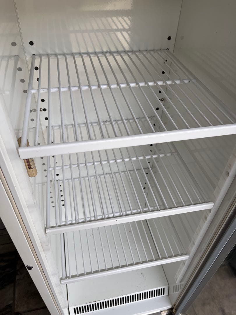 昭和レトロ サッポロビール ガラス扉冷蔵庫 ショーケース - メルカリ