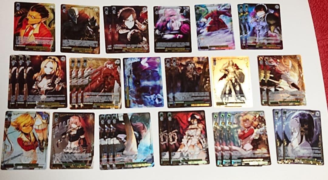 ヴァイスシュヴァルツ PB 原作 オーバーロード OLR まとめ売り ヴァイスシュヴァルツ PB 原作 オーバーロード OLR まとめ売り