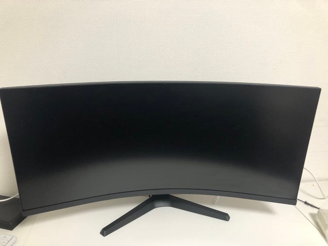 KOORUI 34インチ 湾曲ゲーミングモニター 本体+DPケーブル