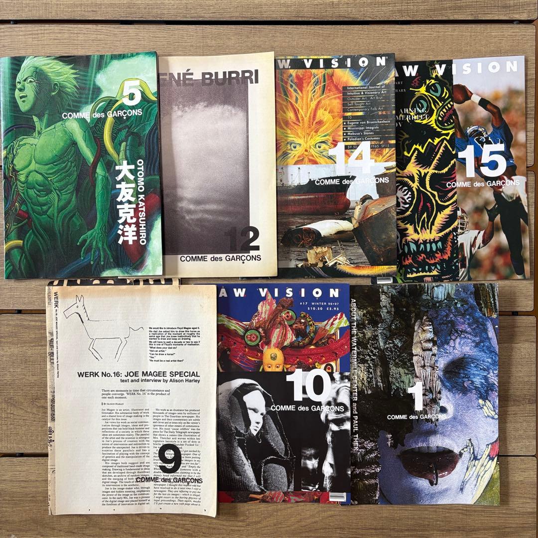 コムデギャルソン パンフレット 冊子 非売品 COMME des GARCONS pamphlet in 1999コムデギャルソン 創る現場