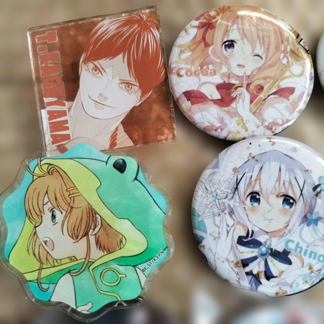 缶バッジ 鬼滅の刃 黒執事 sao ごちうさ - メルカリ