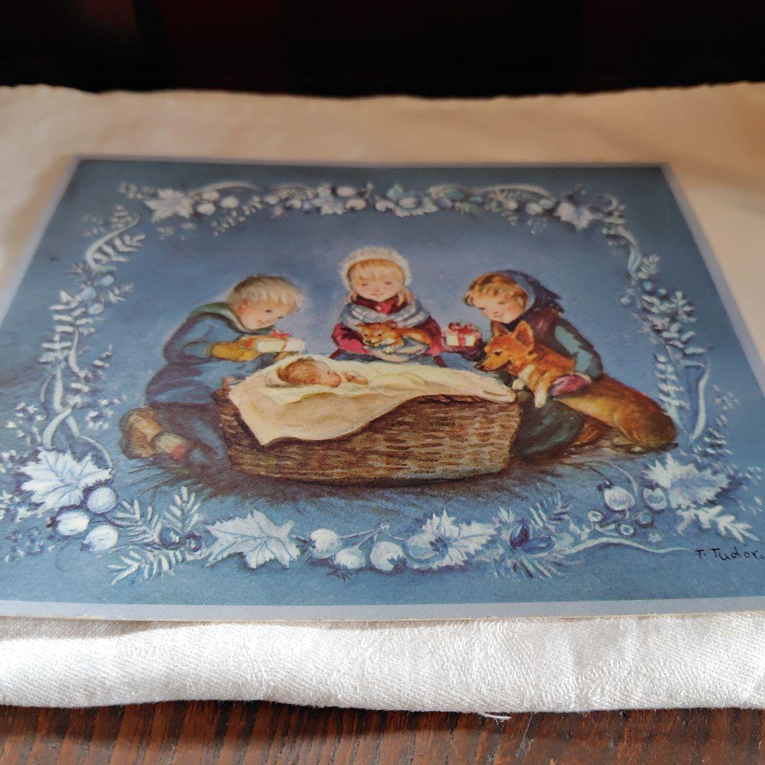 ターシャ・テューダーのヴィンテージクリスマスカード 1968年発行