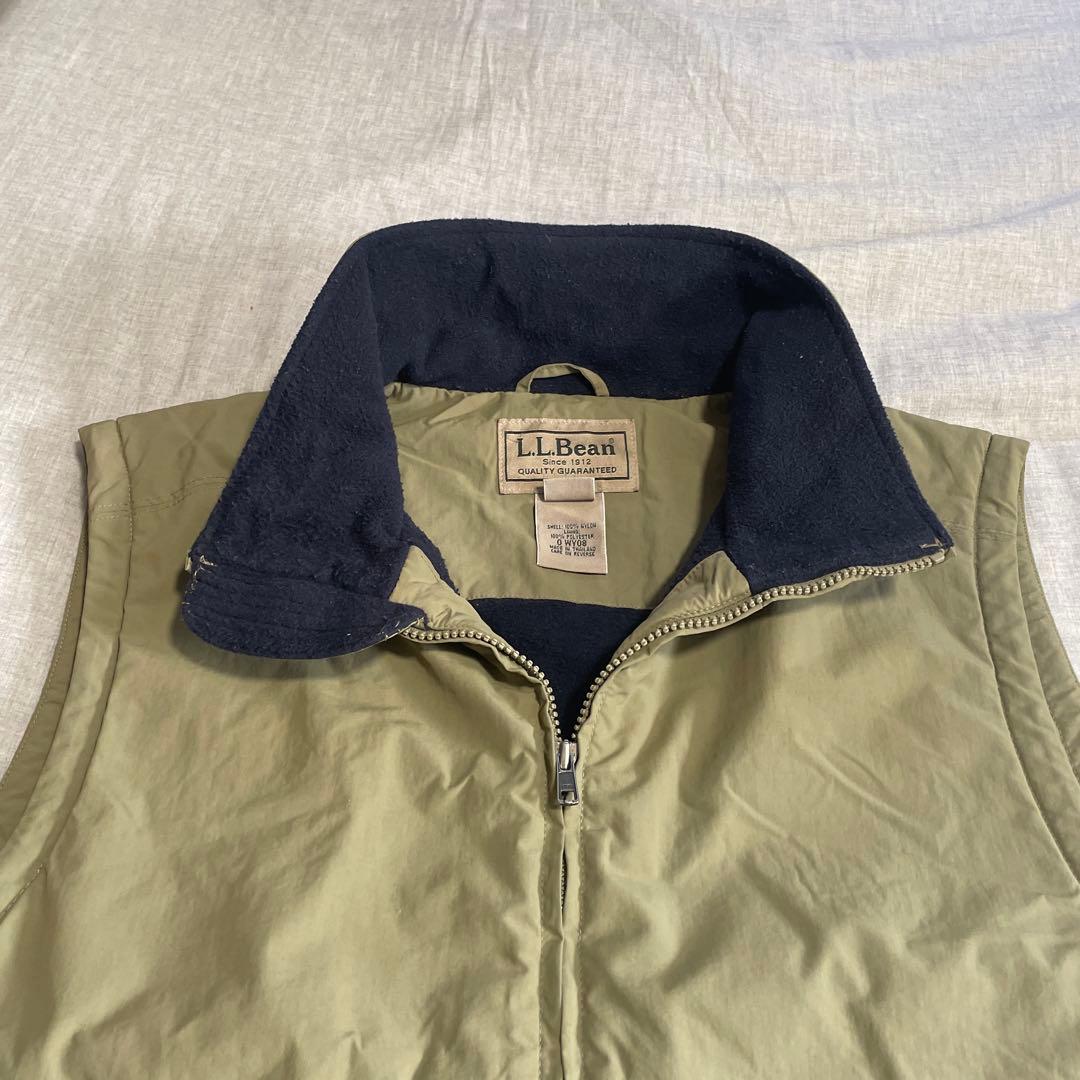 90s L.L.Bean エルエルビーン シェルドシンチラ ナイロンシェルベスト