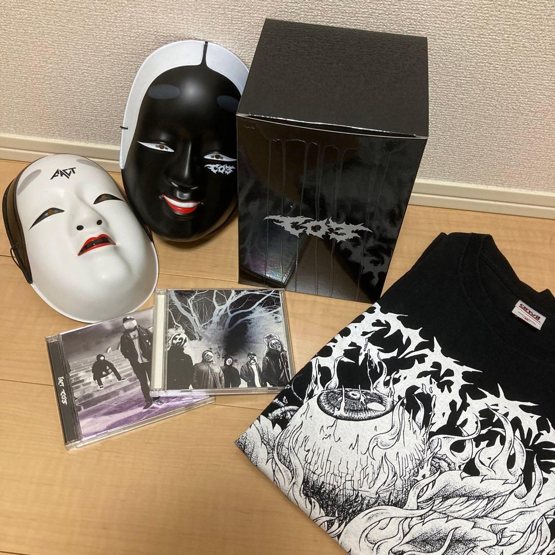 FACT ライブ グッズ 6点セット 能面 CD DVD Tシャツ BOX - メルカリ