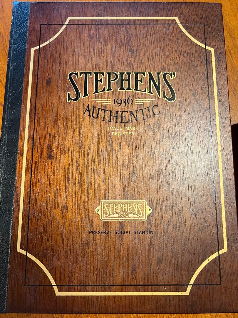 STEPHENS 1936 Authentic ブック型収納ケース 2個セット - メルカリ