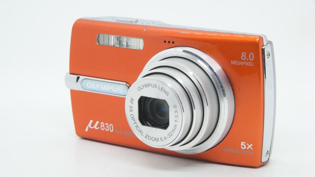 A3117】 OLYMPUS µ 830 オリンパス ミュー オレンジ - メルカリ
