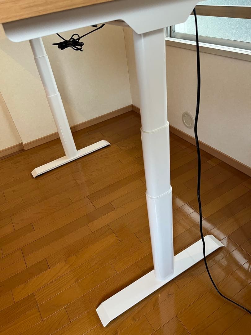 引き取り限定】FLEXISPOT 昇降デスク ほぼ新品 - メルカリ