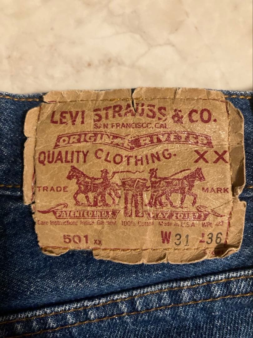 Levi’s 501XX 紙パッチ USA製 555 W31 L36 楽天市場】levis 501xx 紙パッチ 復刻の通販
