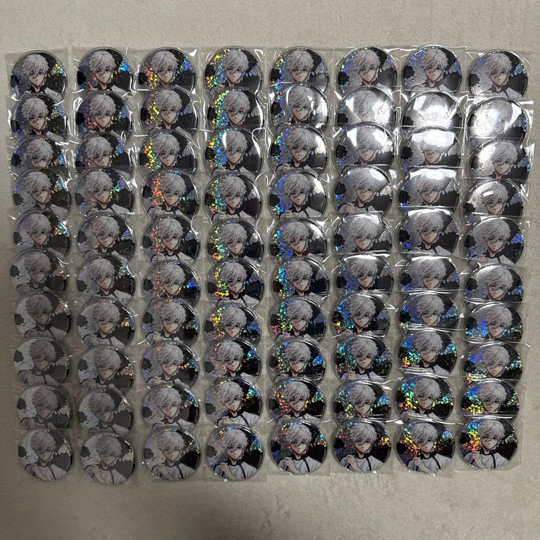 ブルーロック ホログラム缶バッジ 凪誠士郎80点 - メルカリ