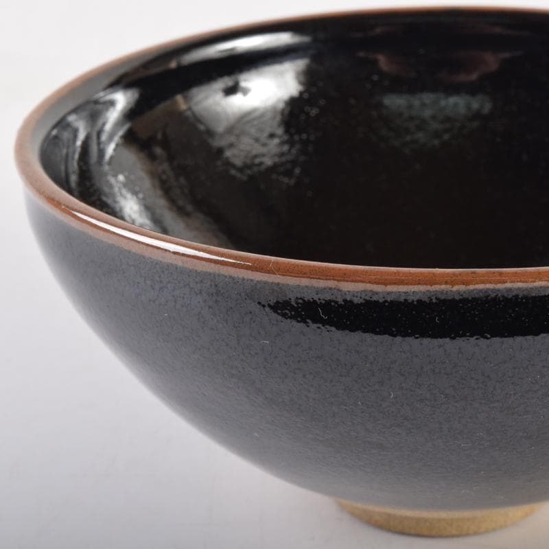 茶道具 瀬戸焼 古狭間窯 加藤菁山作 天目茶碗 共箱 C 7161 - メルカリ