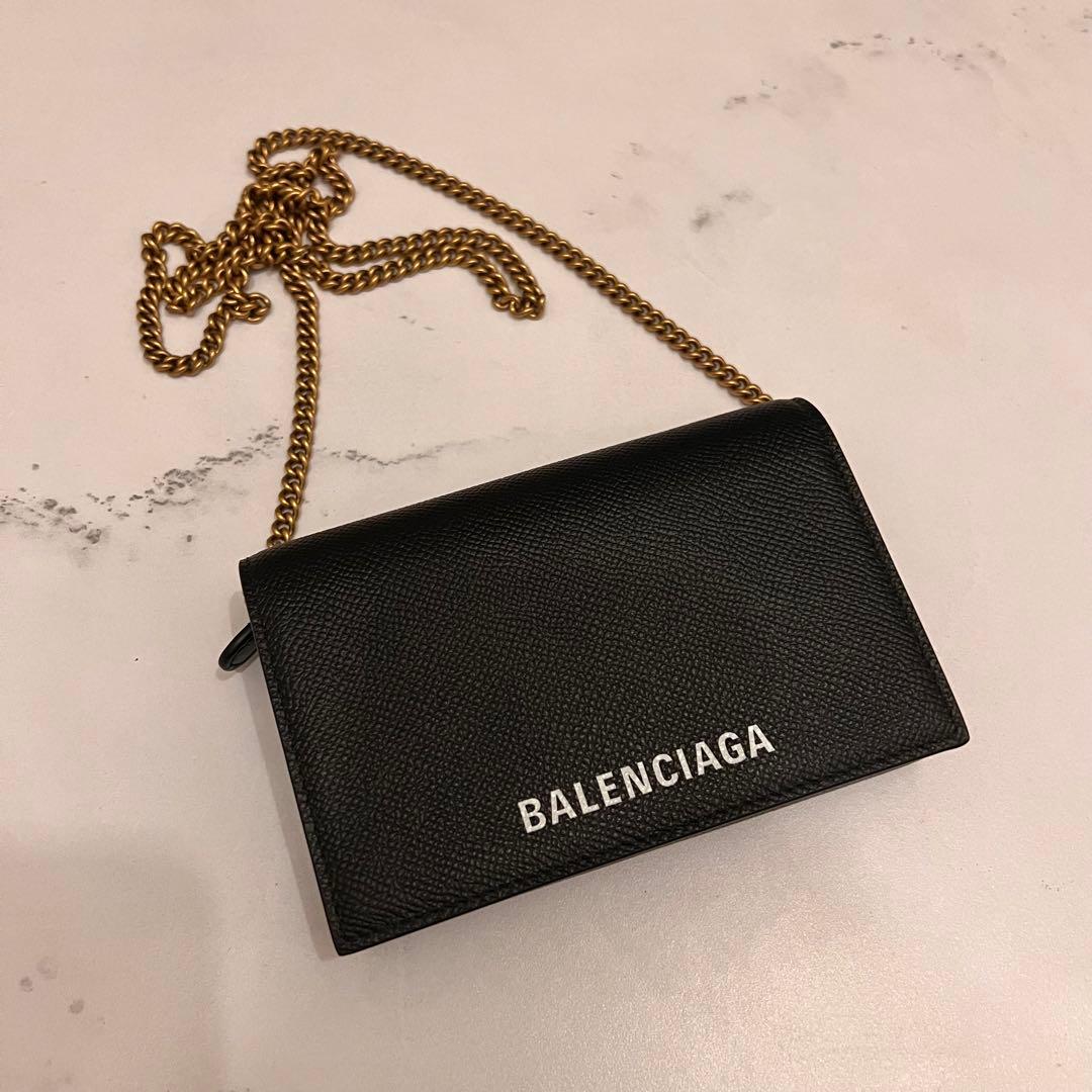 BALENCIAGA チェーンウォレット 未使用品 美品 楽天市場】【新品未使用品】【財布】BALENCIAGA バレンシアガ チェーン