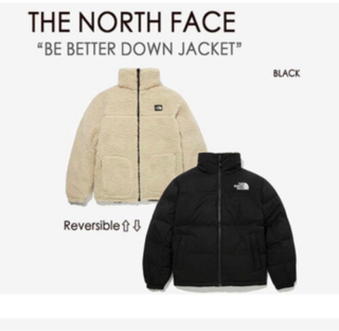 NORTH FACE 韓国 リバーシブルダウン - メルカリ