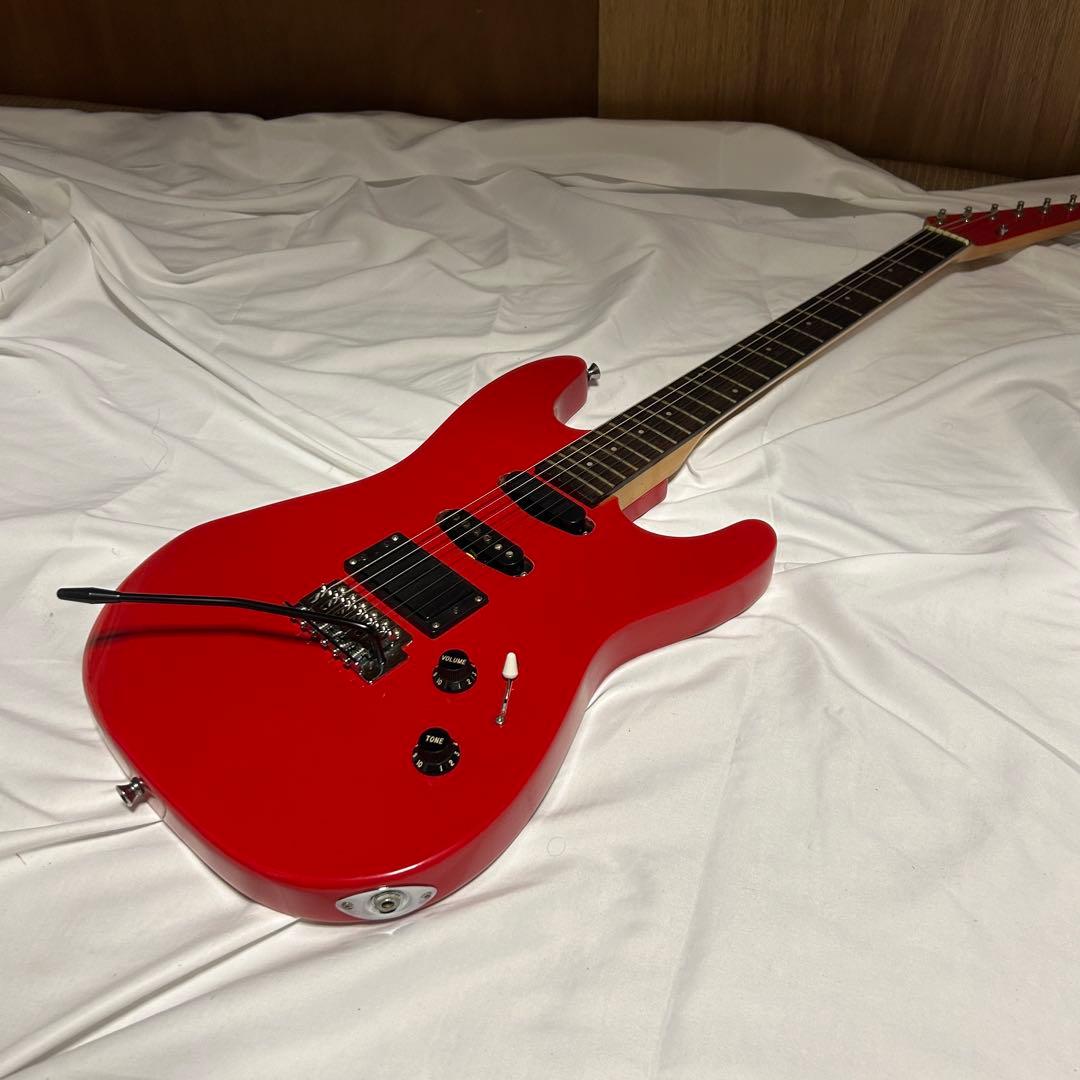 美品】Legend ストラトキャスター レッド エレキギター SSH - メルカリ