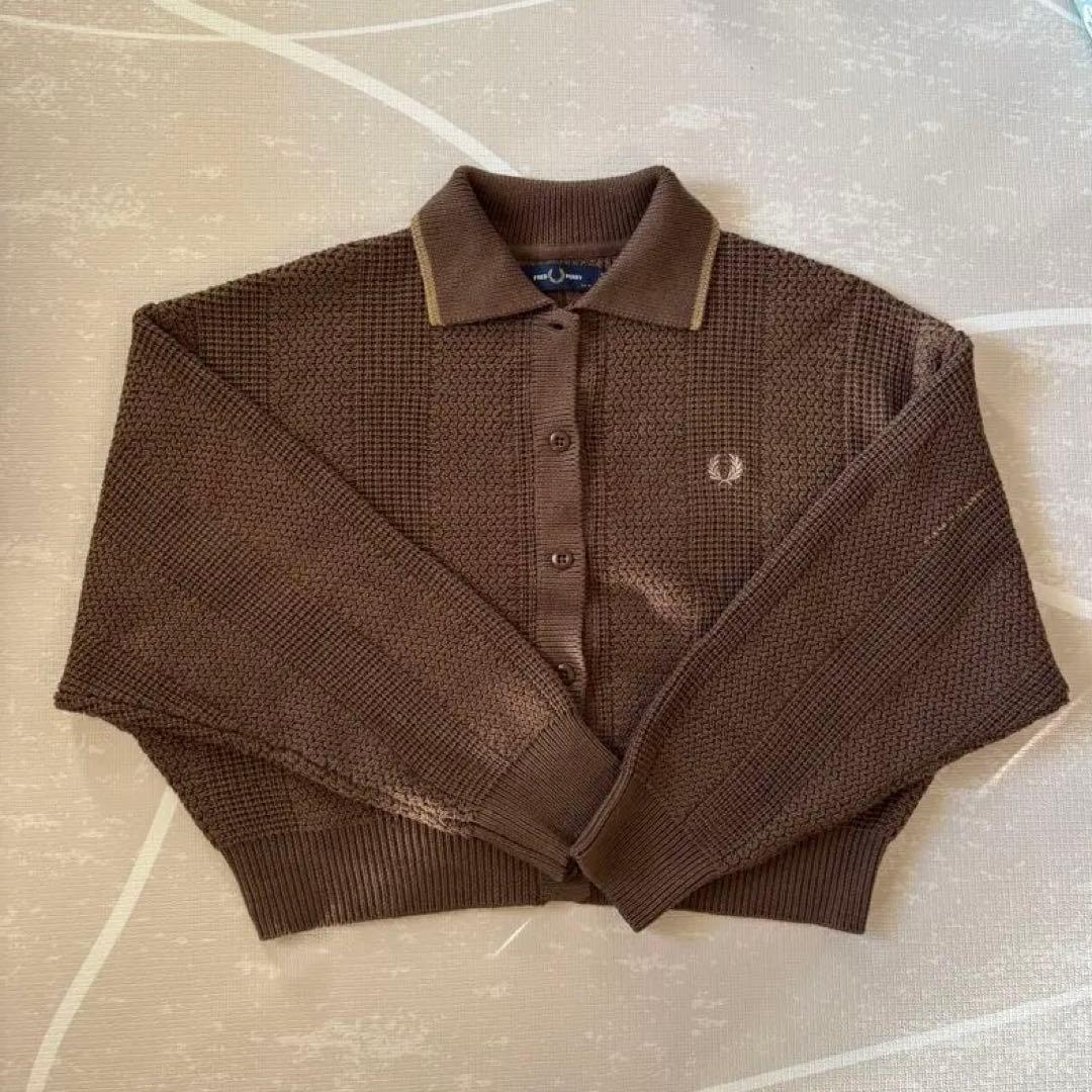 ろろ(25日のみ)FRED PERRY ブラウン ニット UK 10 ろろ様専用(25日のみ)FRED PERRY ブラウン ニット UK 10 - メルカリ