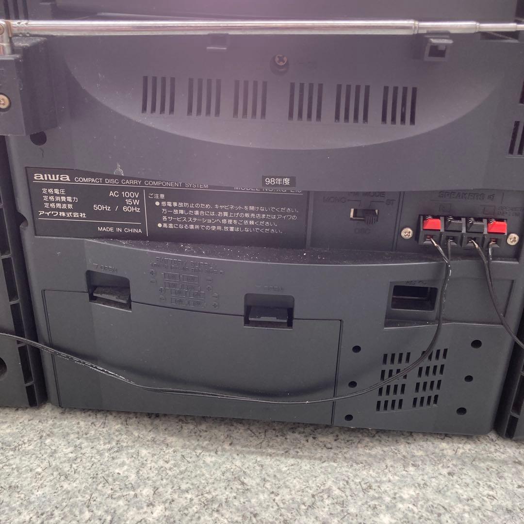 aiwa XG-E10 CD・AM/FMラジオ・カセットデッキ - メルカリ