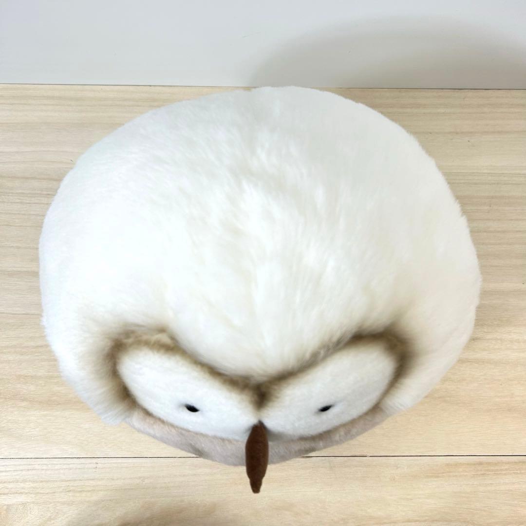 希少 モンスイユ ルイーズ ホワイト フクロウ ぬいぐるみ LLサイズ