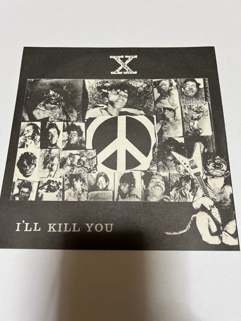 XJAPAN レコード1stEP I'LL KILL YOU - メルカリ