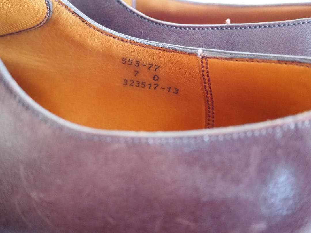 J.M Weston 553 Brown Derby Shoes - メルカリ