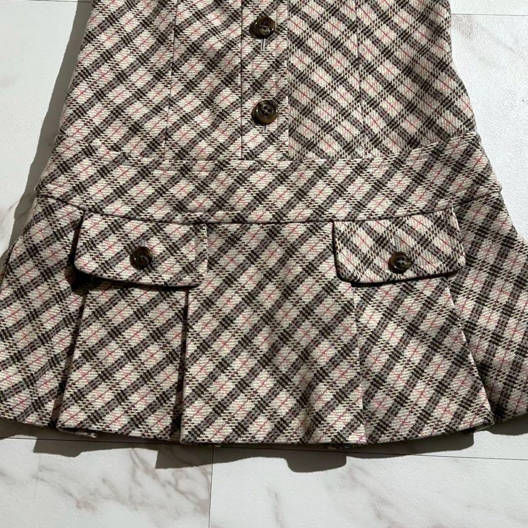 美品✨吉川ひなの着用】バーバリーブルーレーベル ミニワンピース ノバ