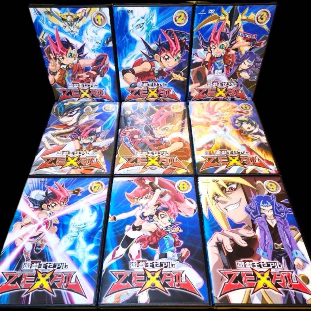 遊戯王 ZEXAL ゼアル 全巻 全36巻 レンタル落ち 新品ケース交換済み