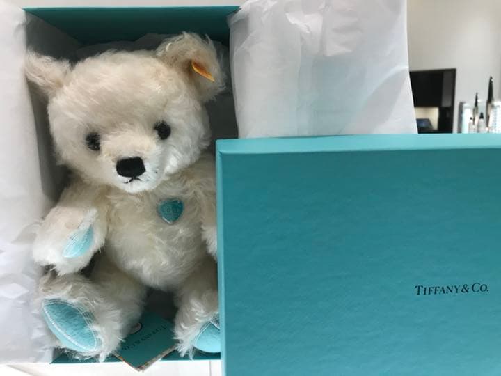 未開封] ティファニー シュタイフ ホワイトテディベア - メルカリ