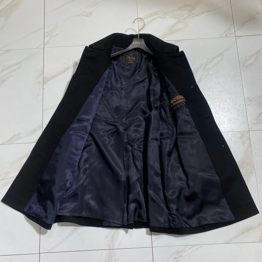 極美品♡23区 ヘリテージ 最高級ウール ロロピアーナ ウールコート