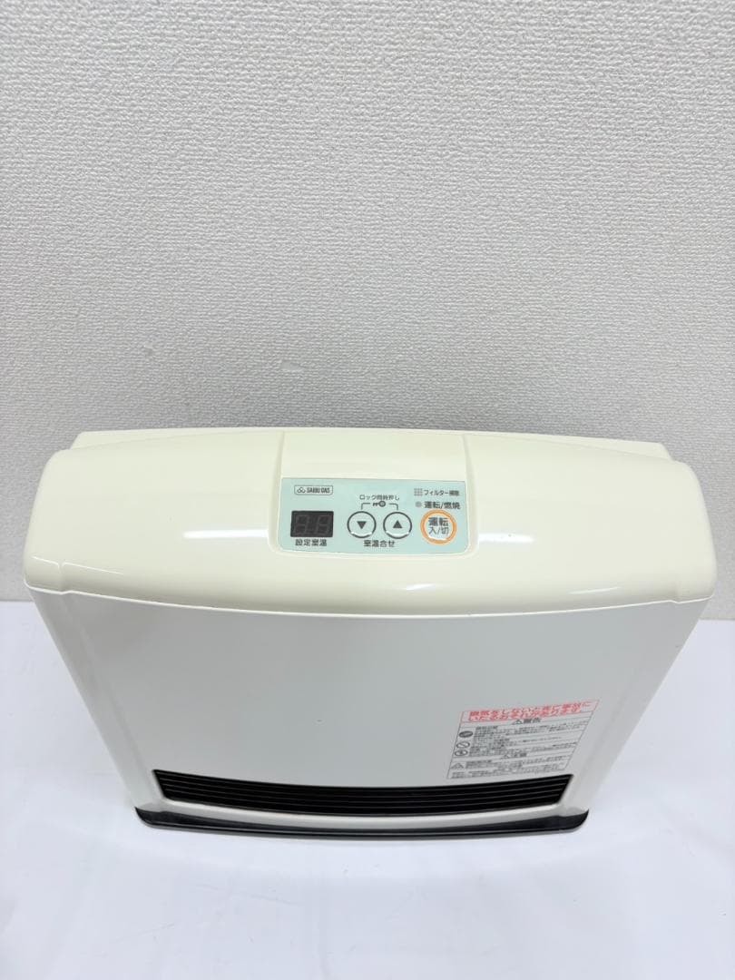 リンナイ都市ガス用ガスファンヒーターRC-M2403E（ホース付き） - メルカリ