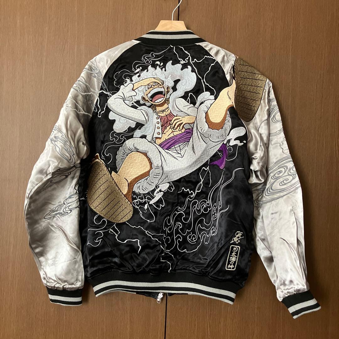 ワンピース ニカ スカジャン ルフィ 絡繰魂 リバーシブル 絡繰魂×ワンピース ルフィ5th 太陽の神 スカジャン