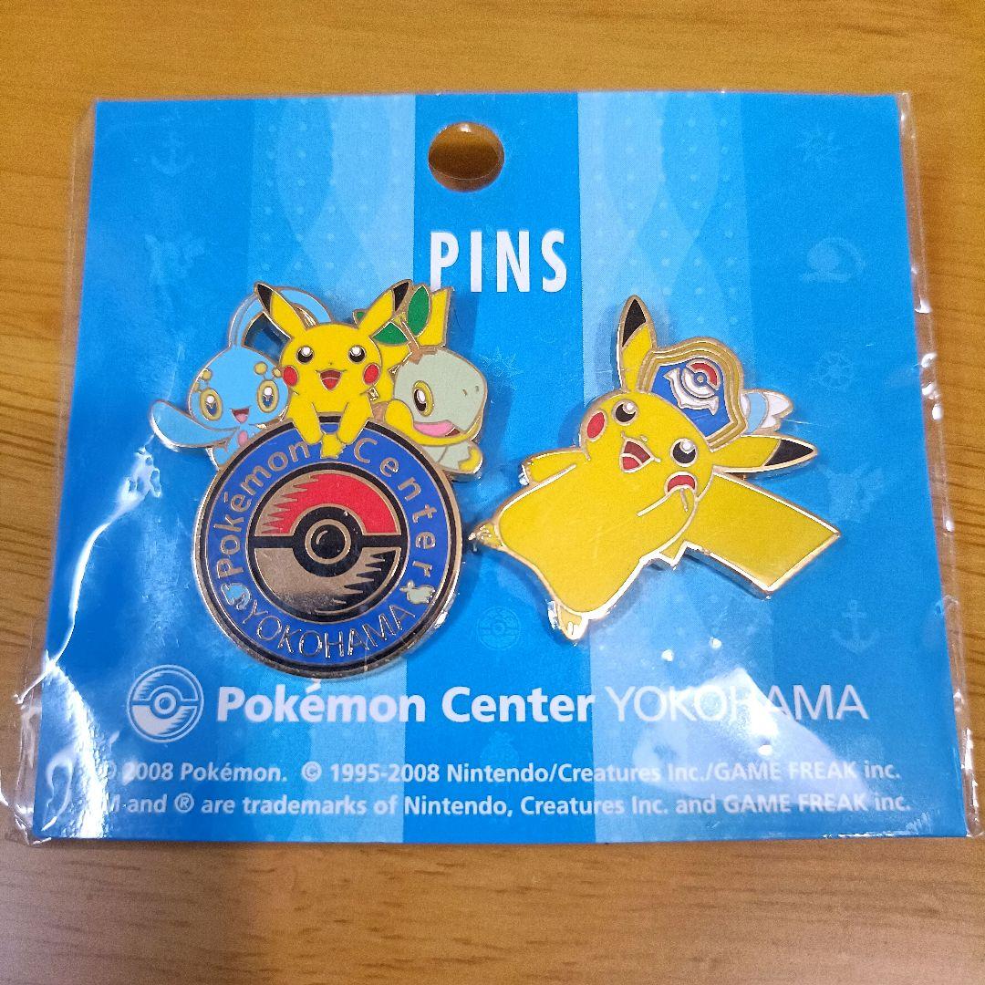 ポケモンセンター ヨコハマ 限定ロゴピンズ ピンズセット 2008年