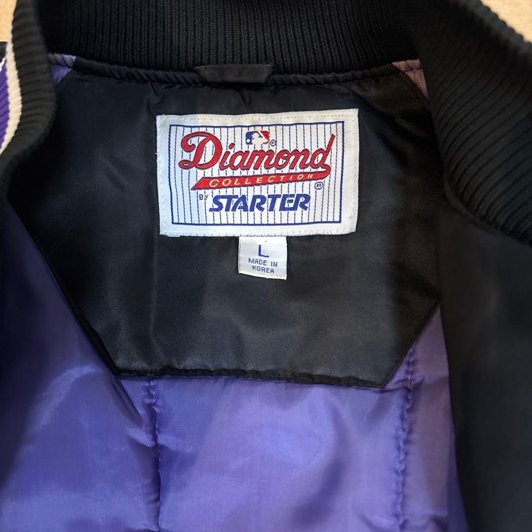 90s】STARTER MLB コロラド・ロッキーズ スタジャン Lサイズ - メルカリ