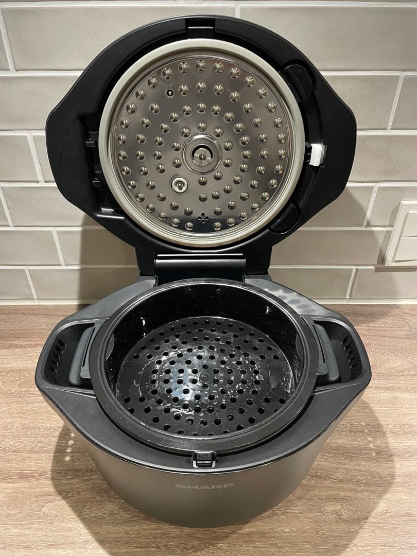 SHARP ヘルシオ ホットクック KN-HW24GB ブラック 2.4L