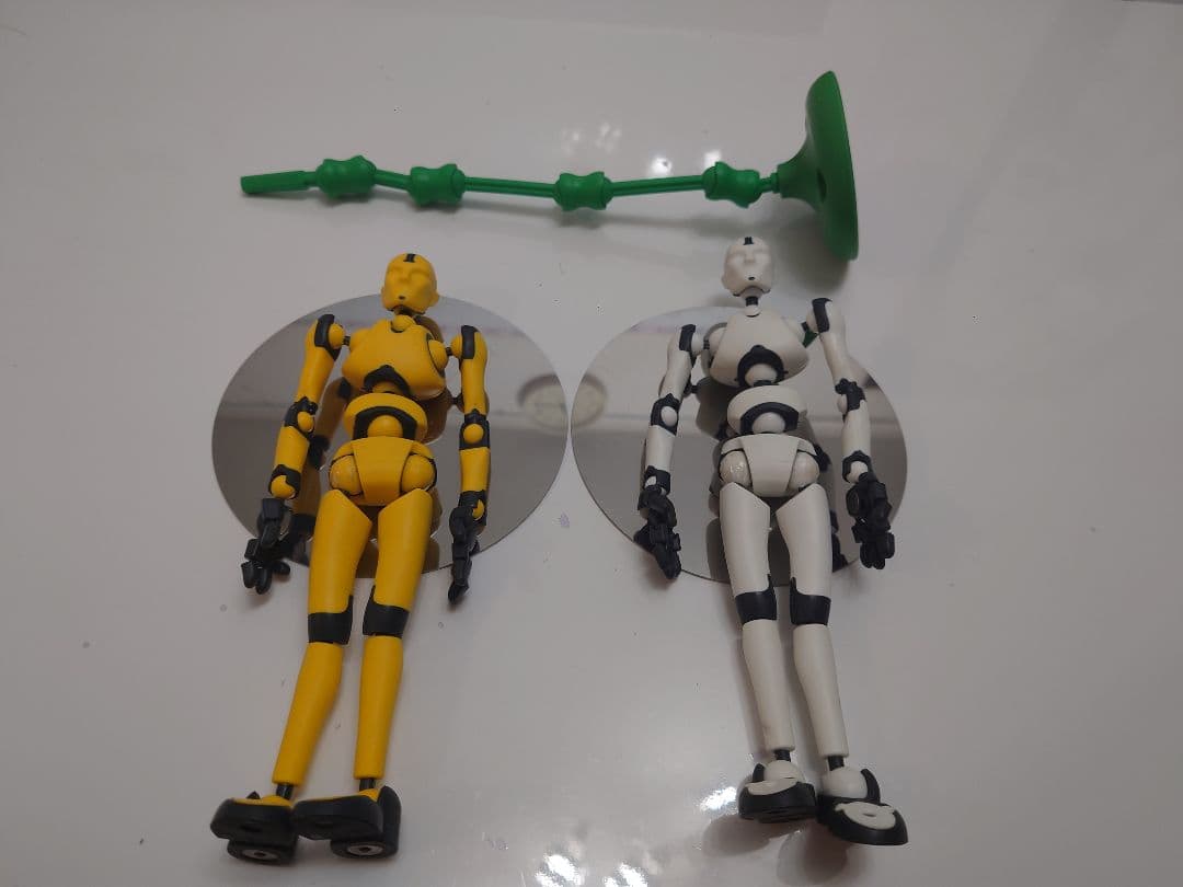 Stickybones 2セット イエロー ホワイト + Fly-Rig SolarFlareandWhiteHot_Stickybo