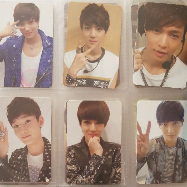 【公式】EXO MAMA トレカ EXO EXO-K 1st Mini Album MAMA Photocard Set Baekhyun Chanyeol