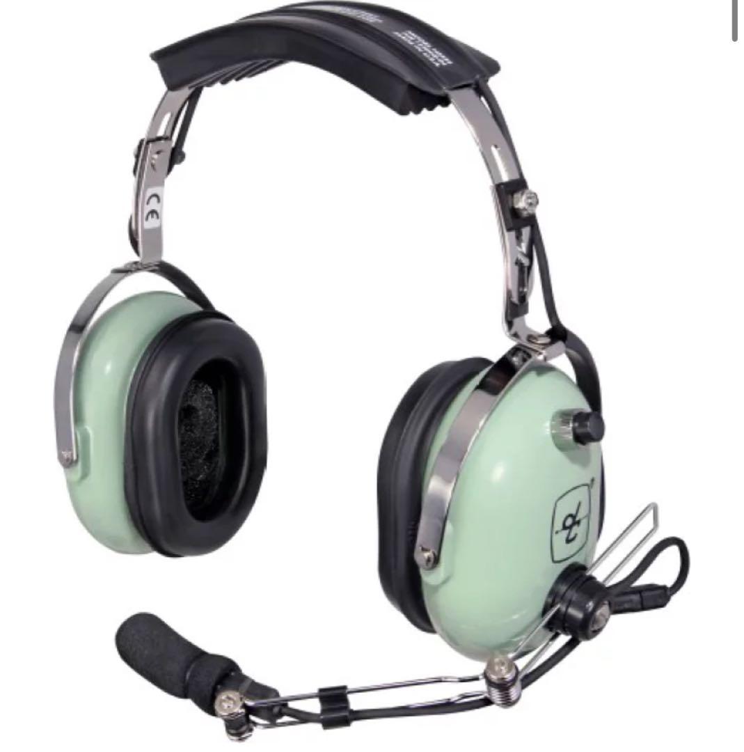 David Clark H3335 有線ヘッドセット David Clark H3335 Headset/Microphone - 25 ft. Coil Cord