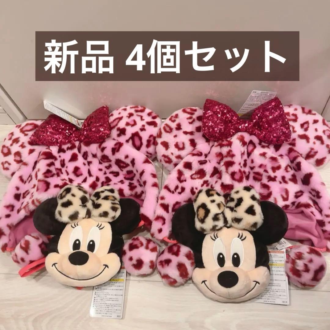 ディズニー ミニー ファンキャップ ショルダーバッグ ぬいぐるみ