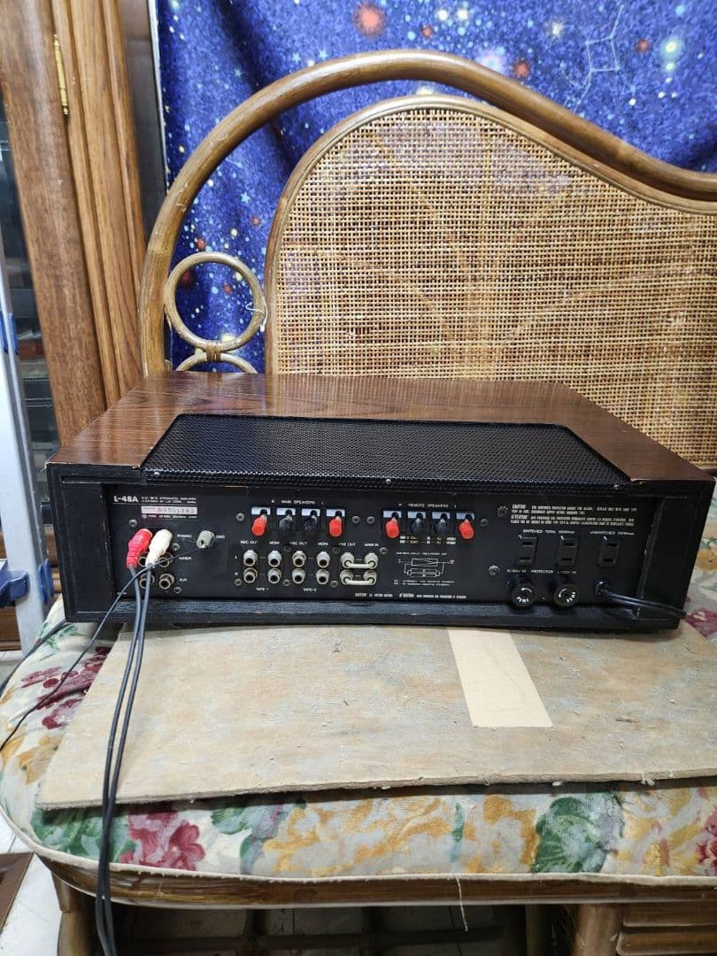 庄田様専用 極上完動超美品！LUXMANプリメインアンプL-48A - メルカリ