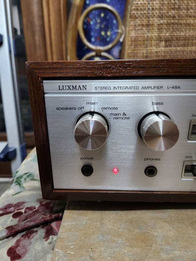 庄田様専用 極上完動超美品！LUXMANプリメインアンプL-48A - メルカリ