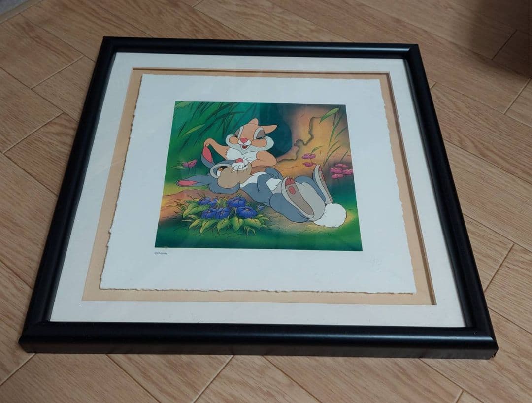 Disney ディズニー バンビ とんすけ ミス・バニー 1942年 セル画
