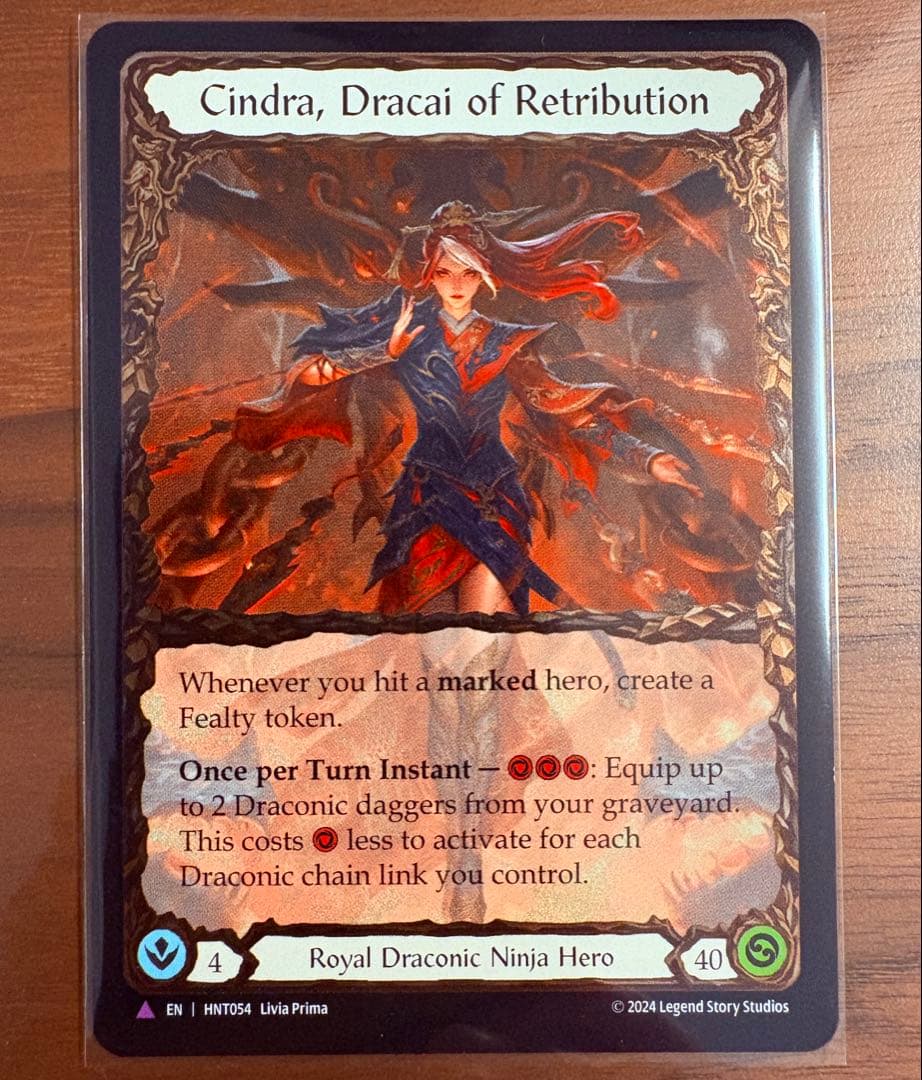 Cindra, Dracai of Retribution Marvel FaB - メルカリ