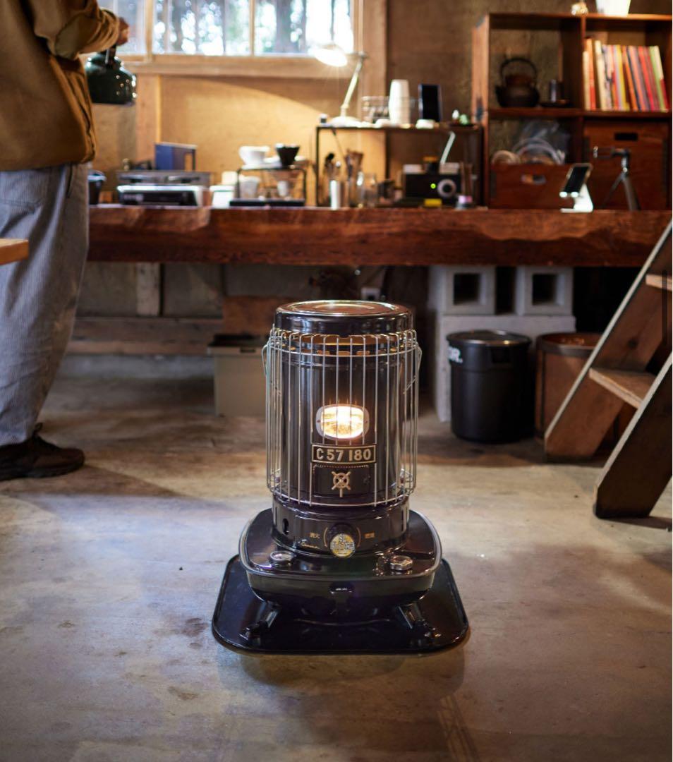 【値下げ中】 コロナ SLばんえつ物語 石油ストーブ 蒸気機関車型ストーブ、1000台限定…『SLばんえつ物語』のC57 コロナ