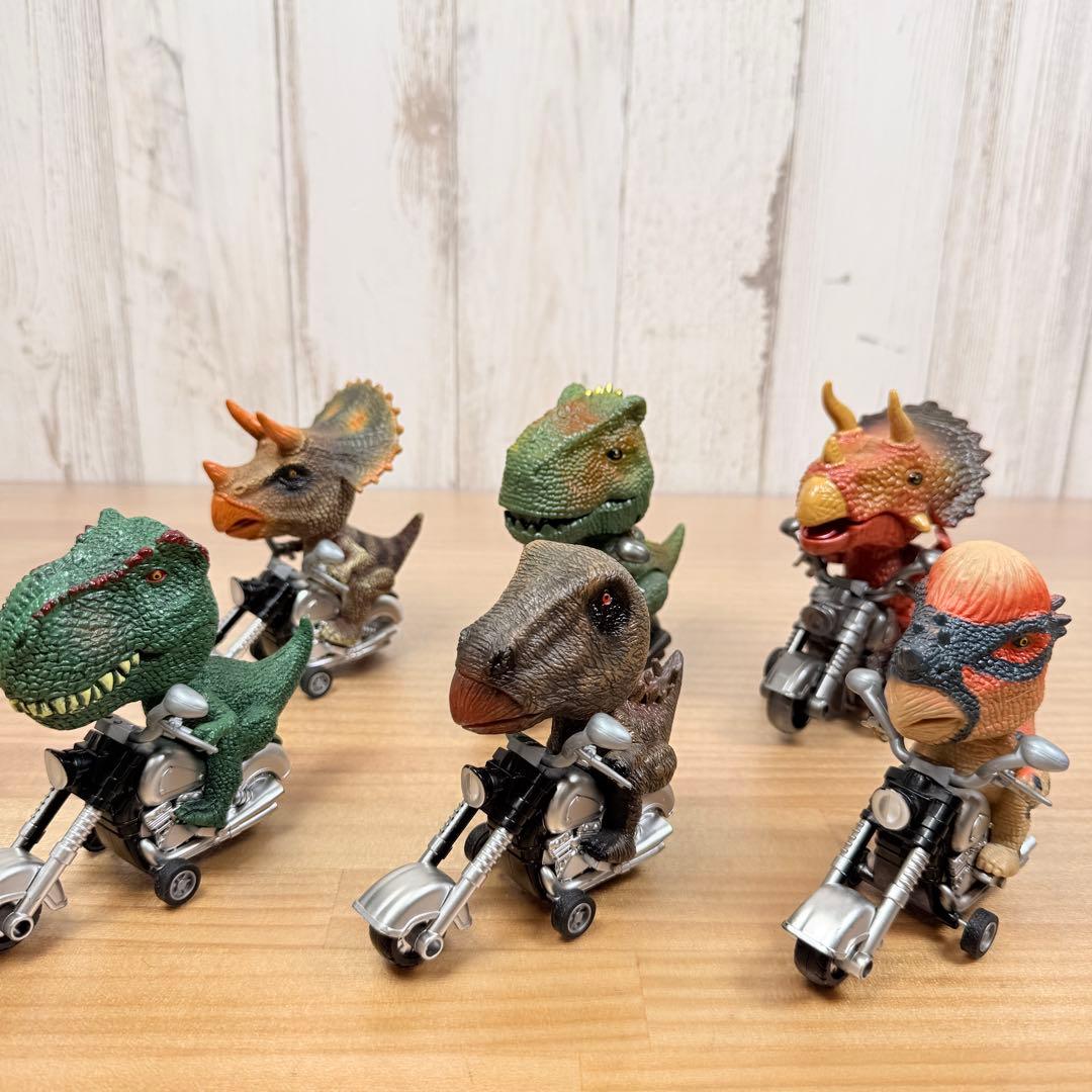 アニマルライダー 恐竜 6台 セット まとめ売り - メルカリ