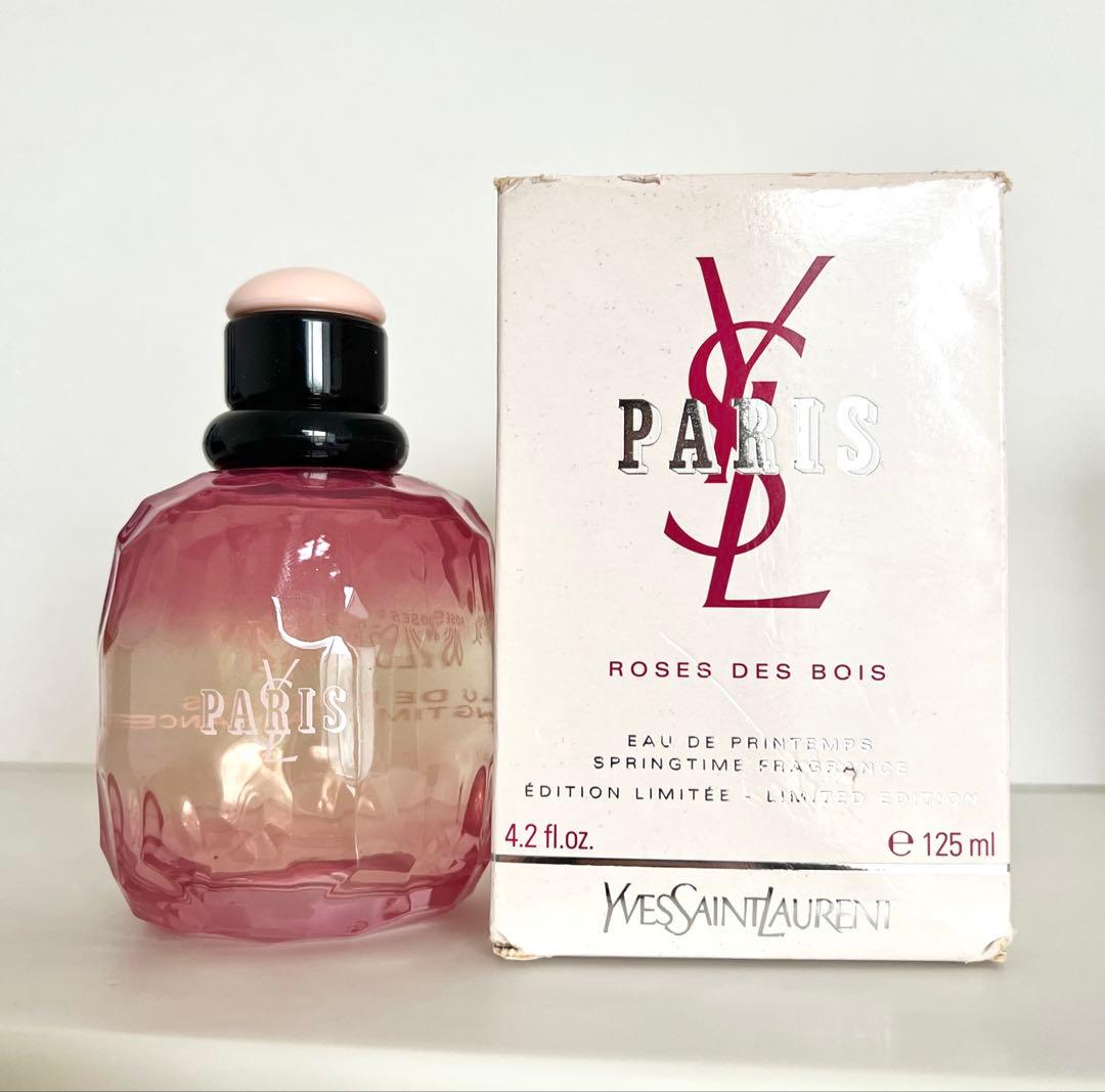 未使用！イヴサンローラン パリ ローズ デ ボア オードトワレ125ml