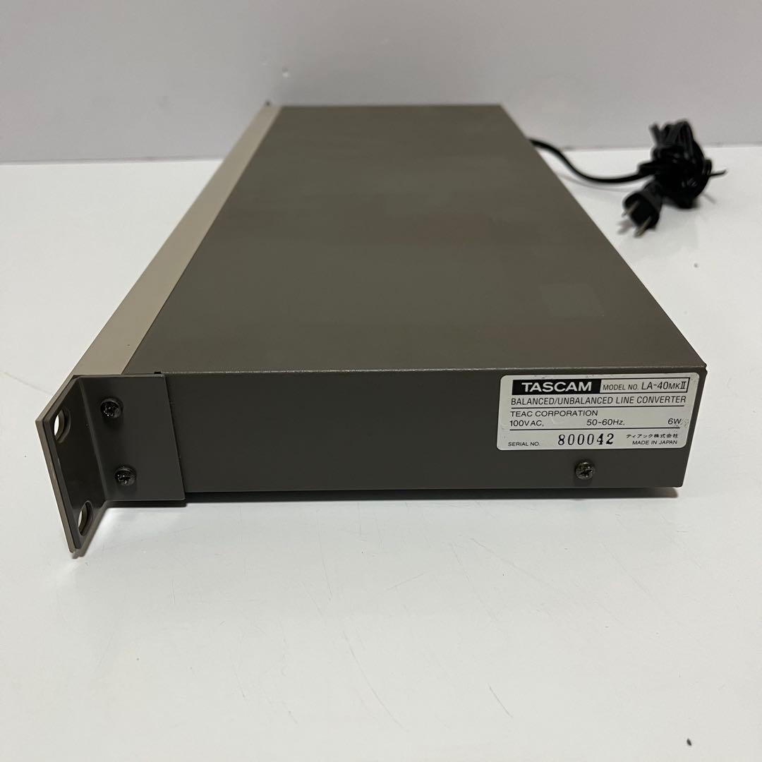 TASCAM LA-40 MK II アンバランス ライン コンバーター