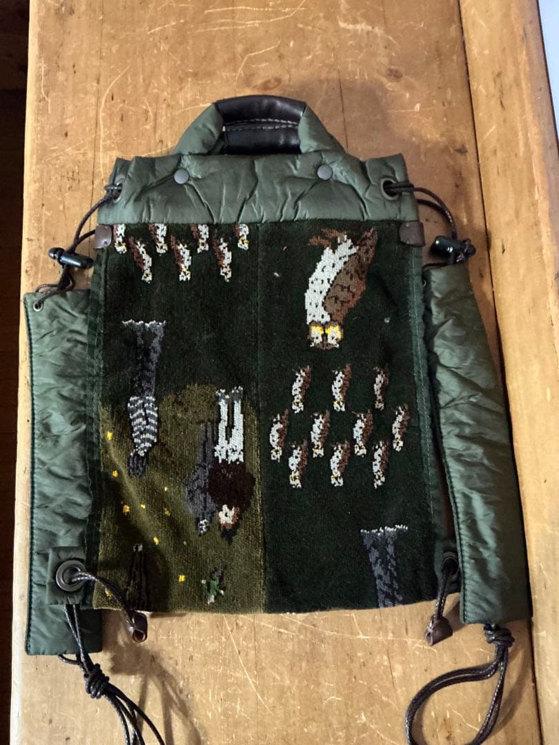 か*す様 エバゴス 2way リュック*トート　シェニール織 か*す様 エバゴス 2way リュック*トート シェニール織 か*す様