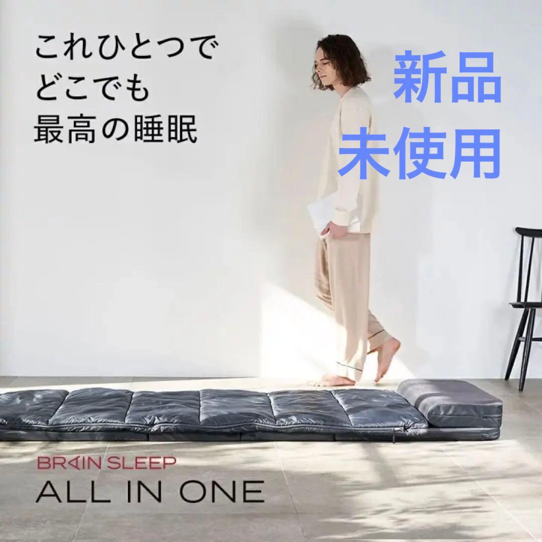 【新品未使用】ブレインスリープ ALL IN ONE　グレー ブレインスリープ オールインワン グレー / 防災 キャンプ アウトドア