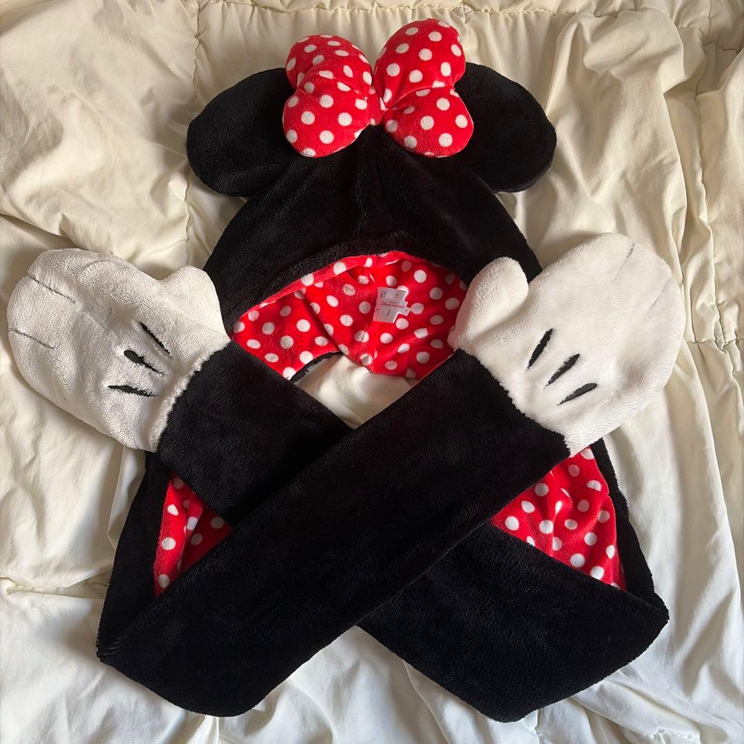 ミニーマウス マフラーキャップ - メルカリ